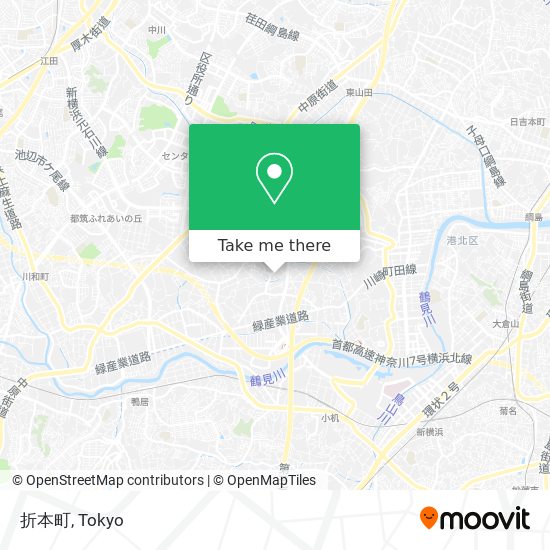 折本町 map