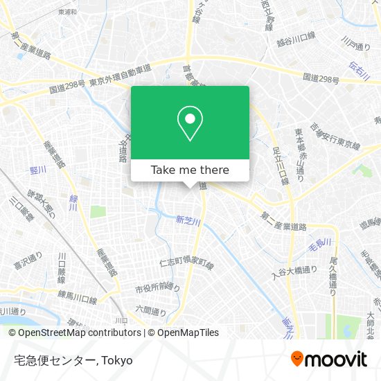 宅急便センター map