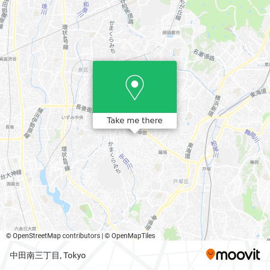 中田南三丁目 map