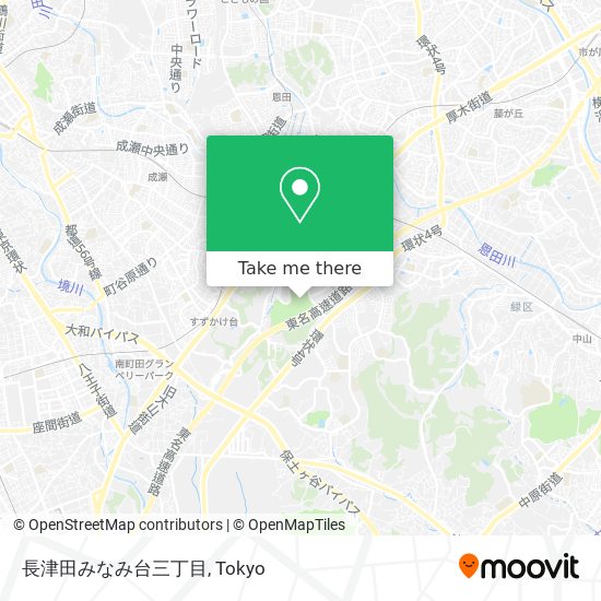 長津田みなみ台三丁目 map
