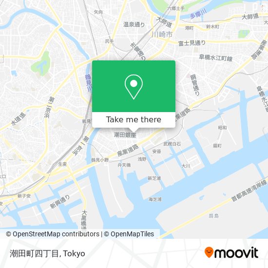 潮田町四丁目 map