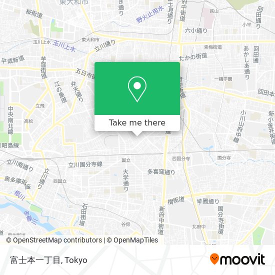 富士本一丁目 map