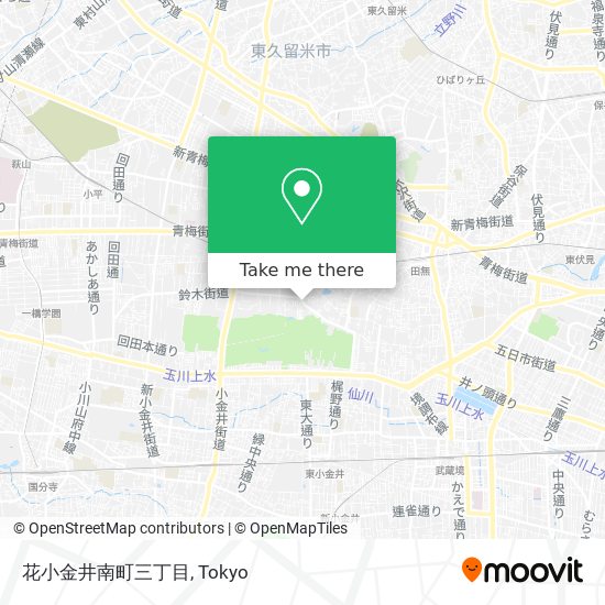 花小金井南町三丁目 map