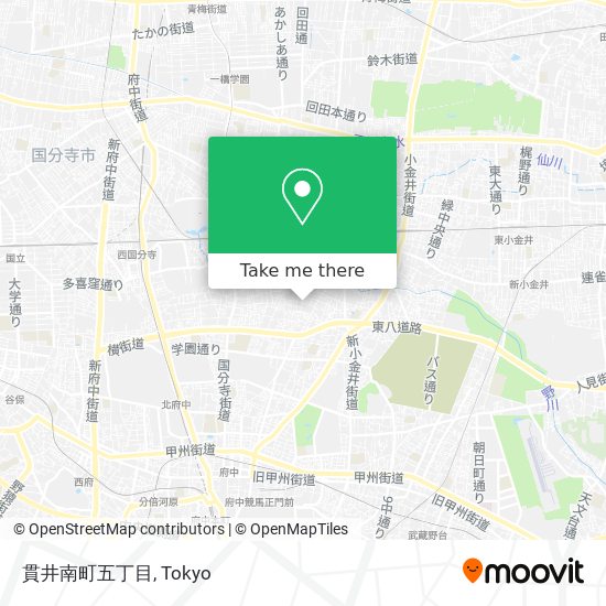 貫井南町五丁目 map