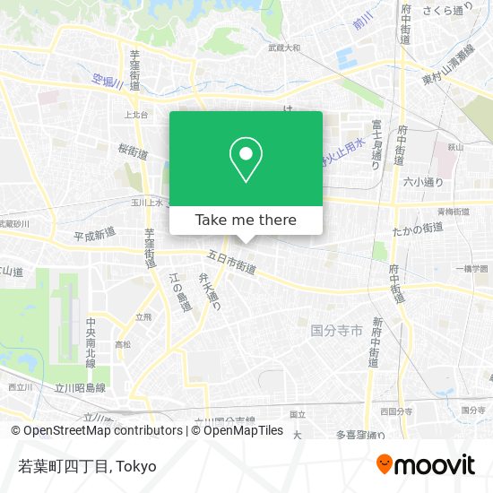 若葉町四丁目 map