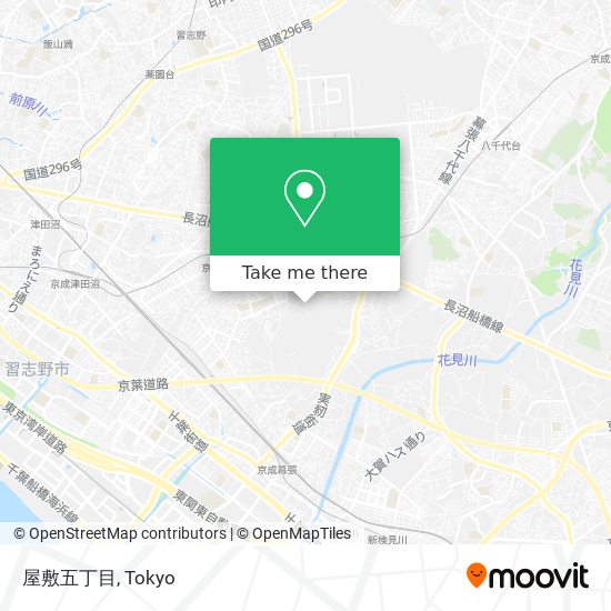 屋敷五丁目 map