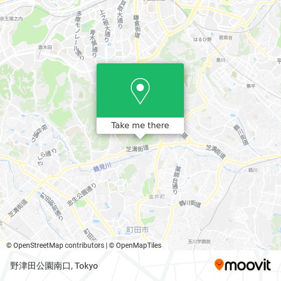 野津田公園南口 map