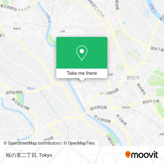 桜の里二丁目 map