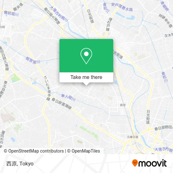 西原 map