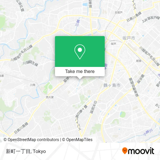 新町一丁目 map