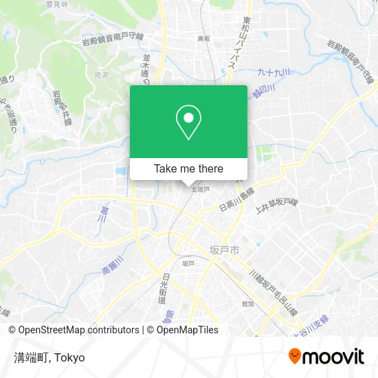 溝端町 map