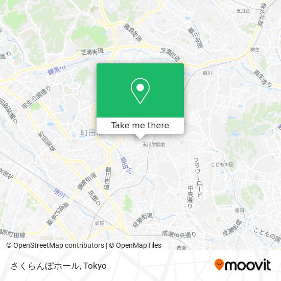 さくらんぼホール map