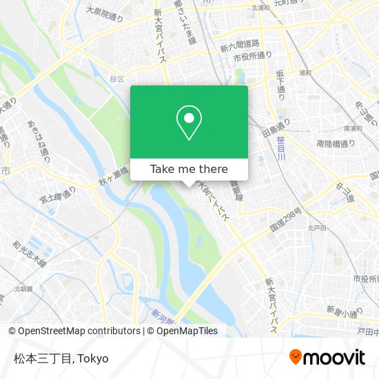 松本三丁目 map