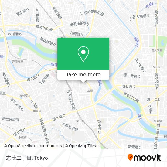 志茂二丁目 map
