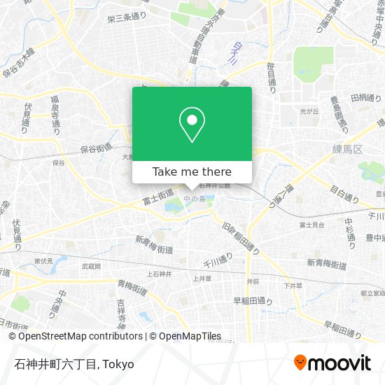 石神井町六丁目 map