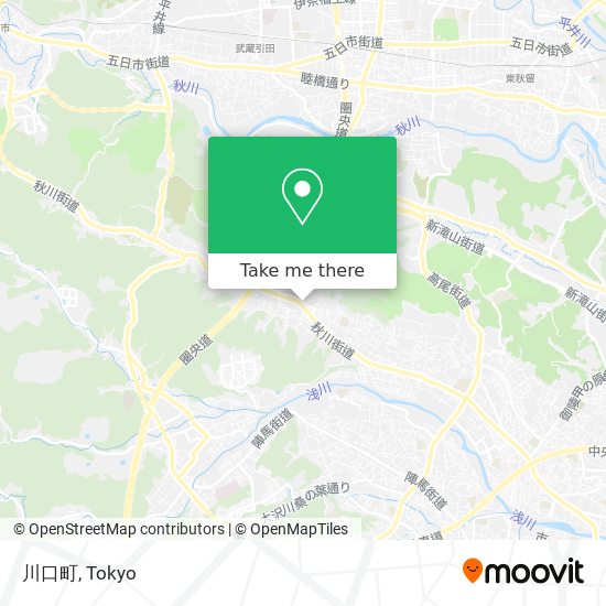 川口町 map