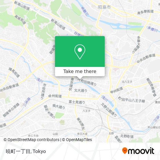 暁町一丁目 map