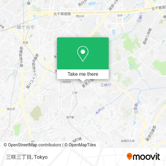 三咲三丁目 map