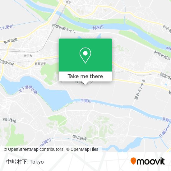 中峠村下 map