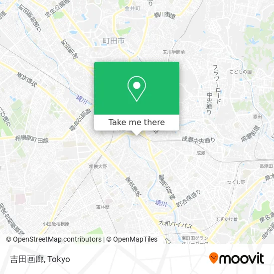 Yoshida Gallery map