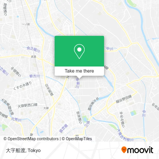 大字船渡 map