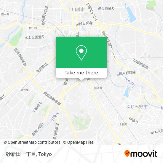 砂新田一丁目 map