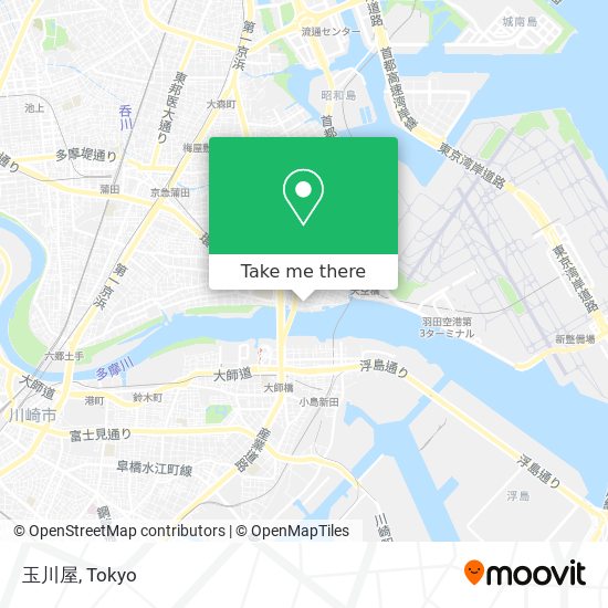 玉川屋 map