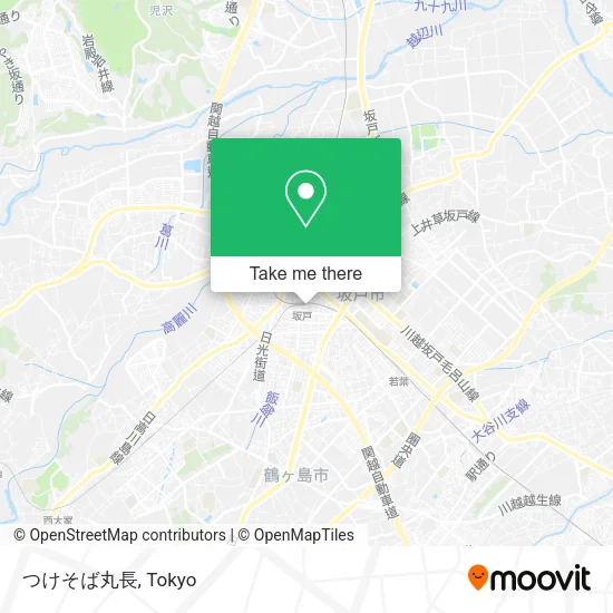 つけそば丸長 map