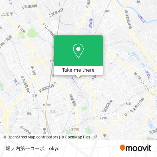 堀ノ内第一コーポ map