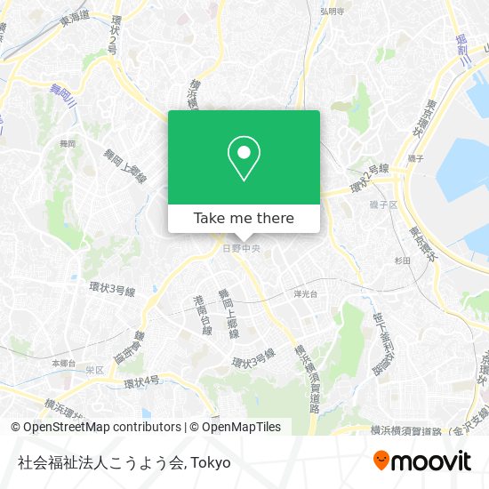 社会福祉法人こうよう会 map