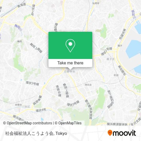 社会福祉法人こうよう会 map