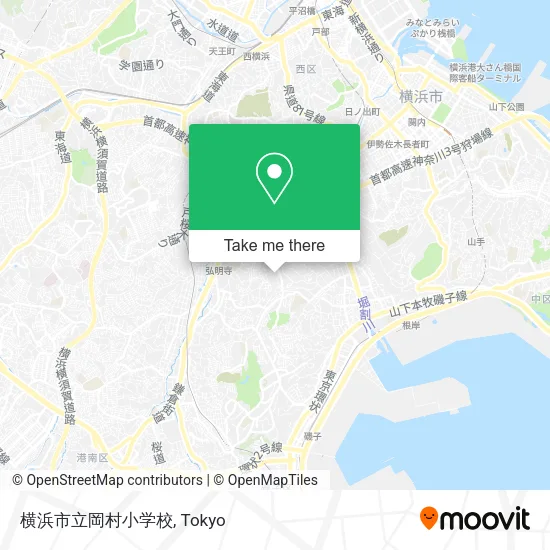 横浜市立岡村小学校 map