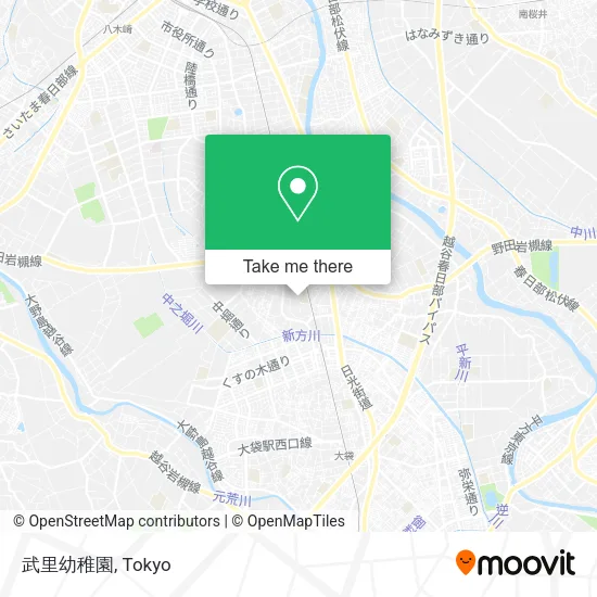 武里幼稚園 map