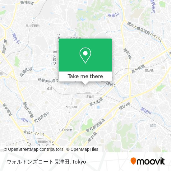 ウォルトンズコート長津田 map