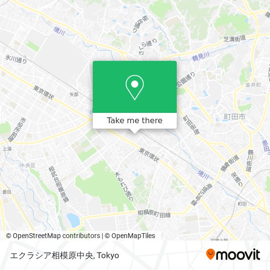 エクラシア相模原中央 map
