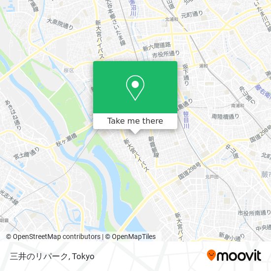 三井のリパーク map