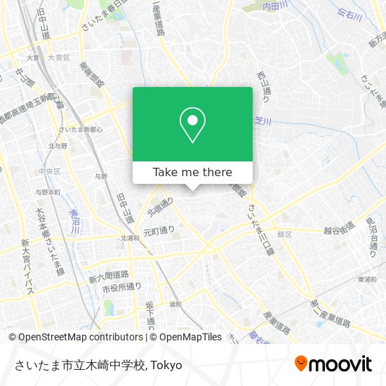 さいたま市立木崎中学校 map