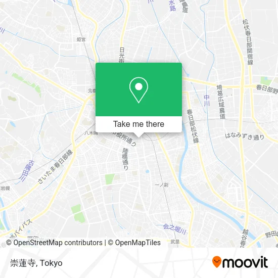 崇蓮寺 map