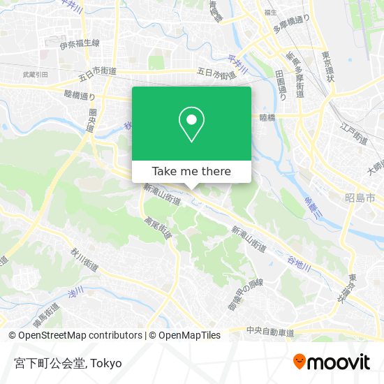 宮下町公会堂 map