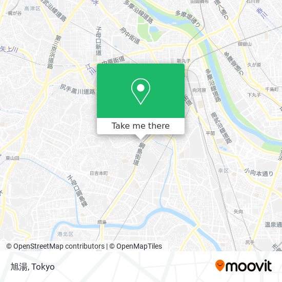 旭湯 map