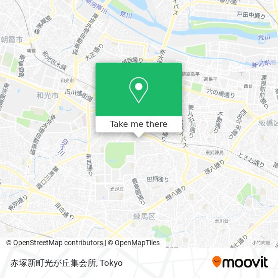 赤塚新町光が丘集会所 map