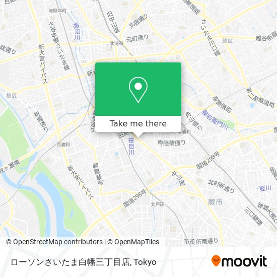 ローソンさいたま白幡三丁目店 map