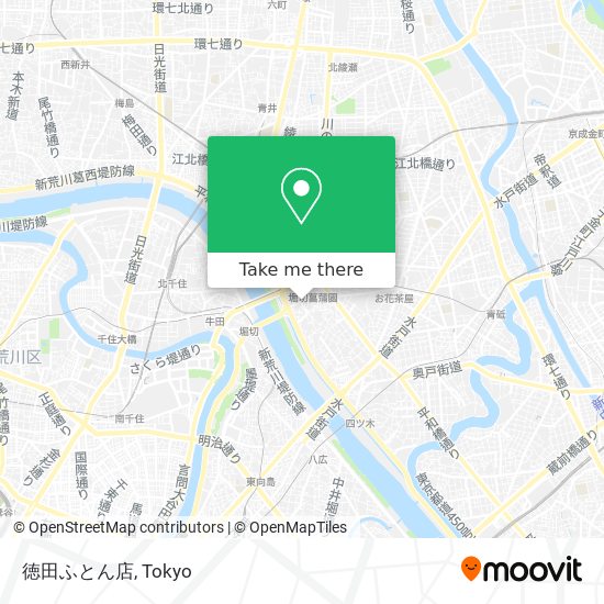 徳田ふとん店 map
