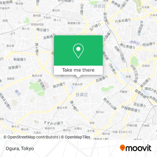 Ogura map