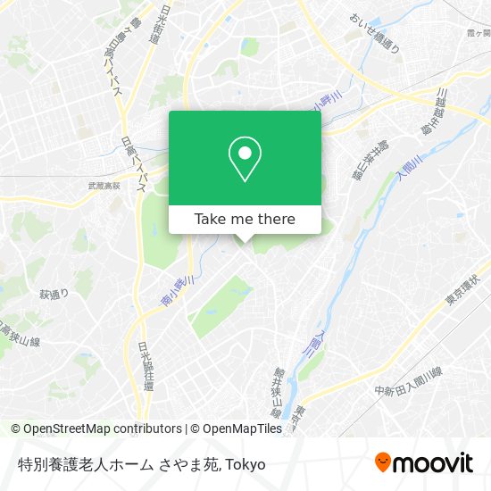 特別養護老人ホーム さやま苑 map