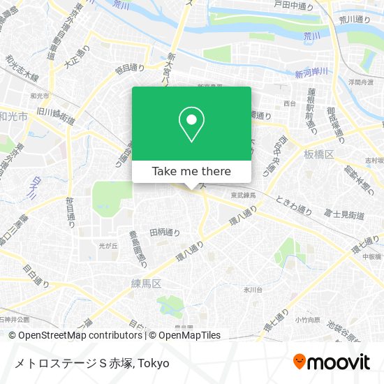 メトロステージＳ赤塚 map