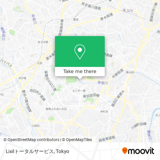 Lixilトータルサービス map