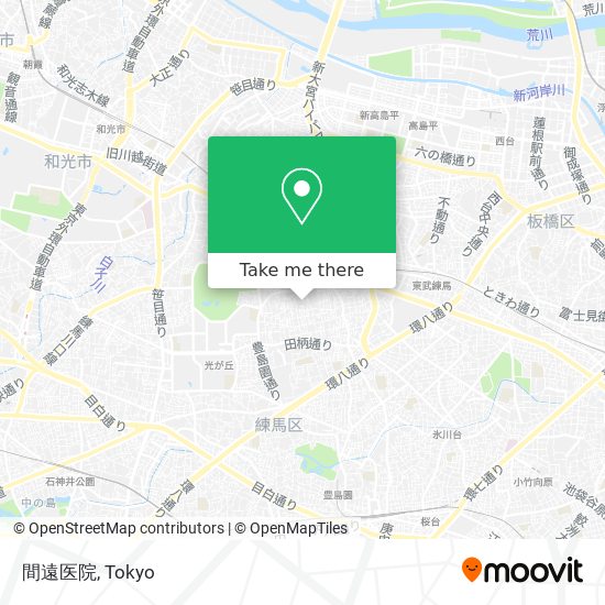 間遠医院 map