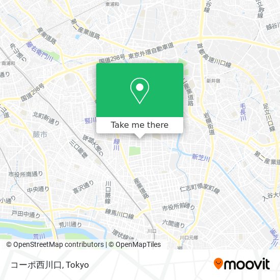 コーポ西川口 map