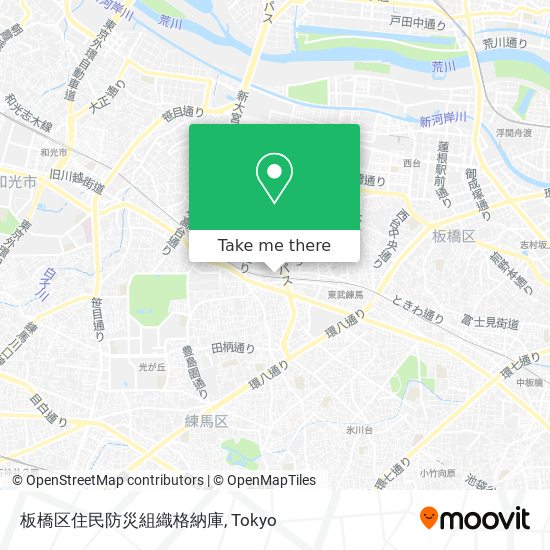 板橋区住民防災組織格納庫 map